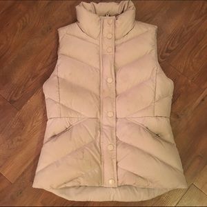 J.Crew Sherpa Puffer Vest size XS