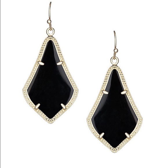 Black Alex Kendra Scott Earrings