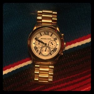 Authentic Gold MK Watch
