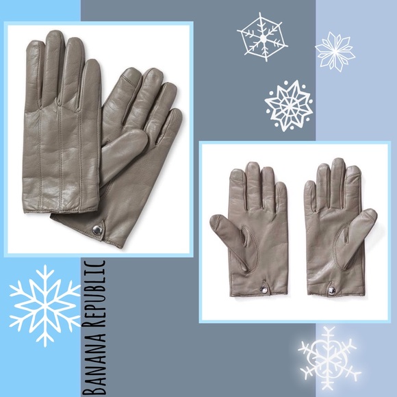 🆕Banana Republic Classic Leather Gloves