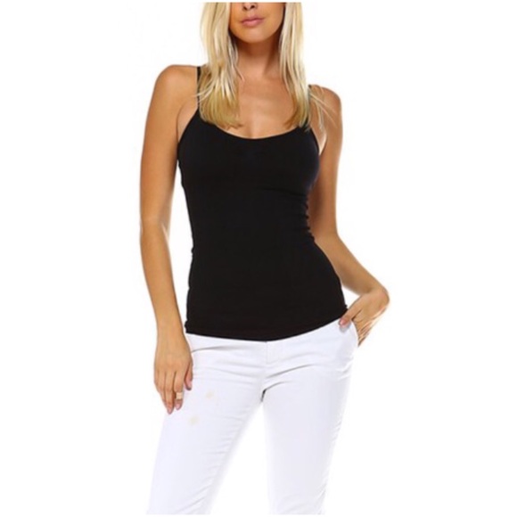 iConcepta Boutique Tops - 🎈1 Left 🎈Black Spaghetti Strap Tank
