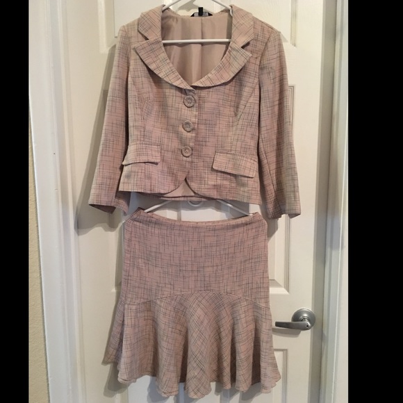 2 piece skirt & blazer.