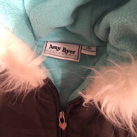 Amy Byer girls coat size 4 - Picture 2 of 3