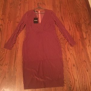 MISSGUIDED plus midi dress