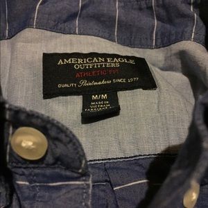 American Eagle, blue dress shirt