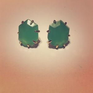 Chalcedony Kendra Scott Studs