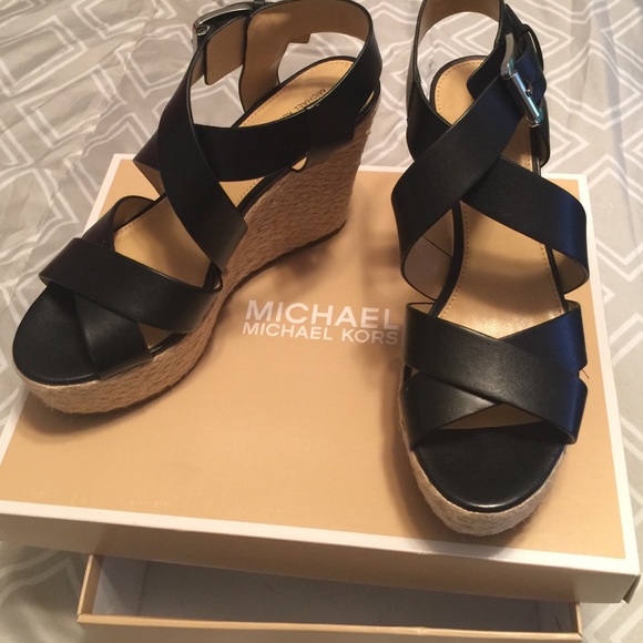 Brand new Michael Kors wedges