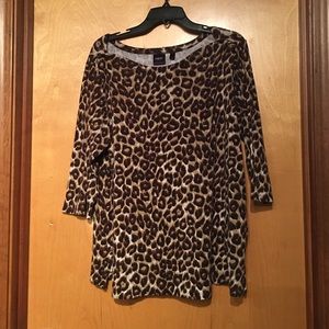 Leopard print comfy shirt!