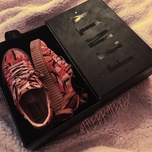 SUEDE CREEPERS CAMO RIHANNA