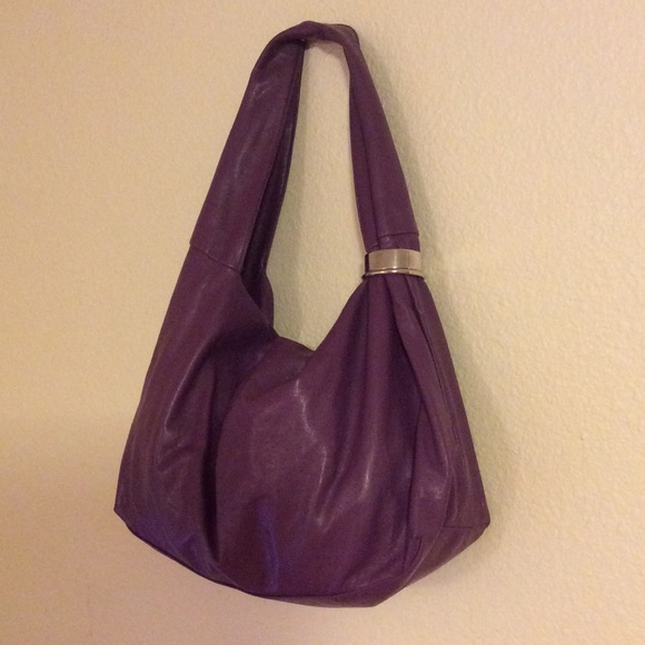 Purple Hobo Bag