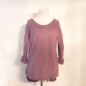 Madewell honeycomb sweater