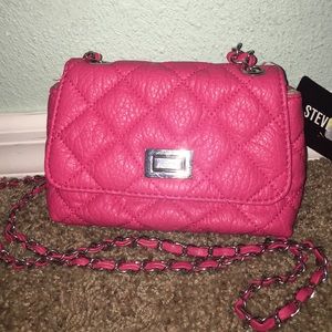 Pink Steve Madden Clutch