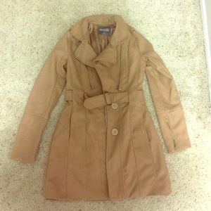 Tan Pea Coat