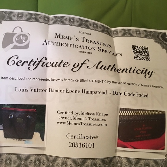 Louis Vuitton Hampstead GM DE $950 🅿🅿 - Picture 4 of 4