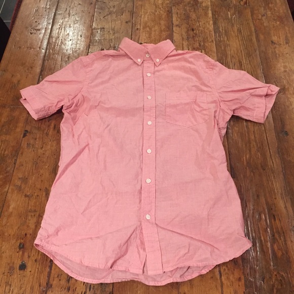 Men's short sleeve button up - slim fit