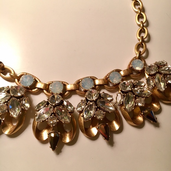 J. Crew Crystal Statement Necklace