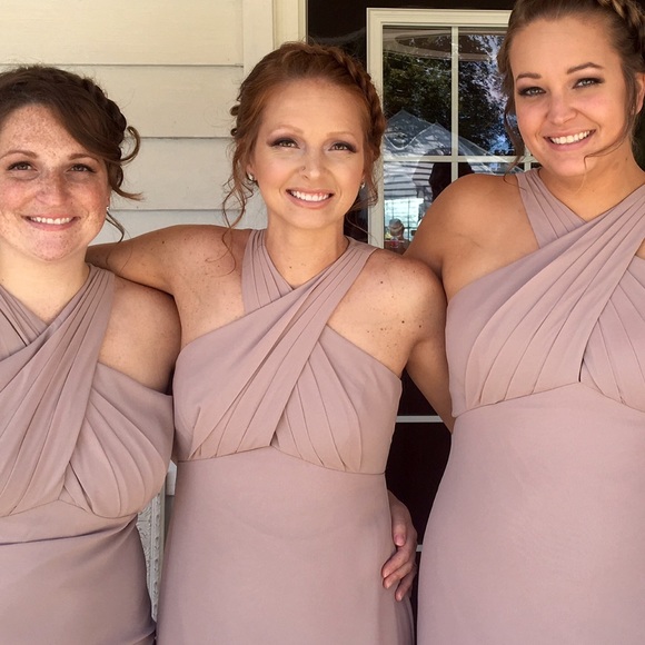 Nude Bridesmaid dress worn once! FINAL price drop!