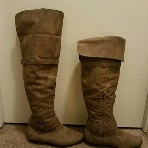Brown Knee High Boots