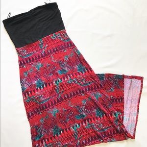 ❌SOLD❌Hurley tube top Maxi