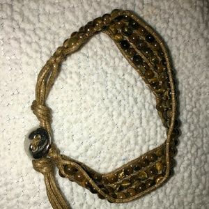 Brown Beaded Bracelet