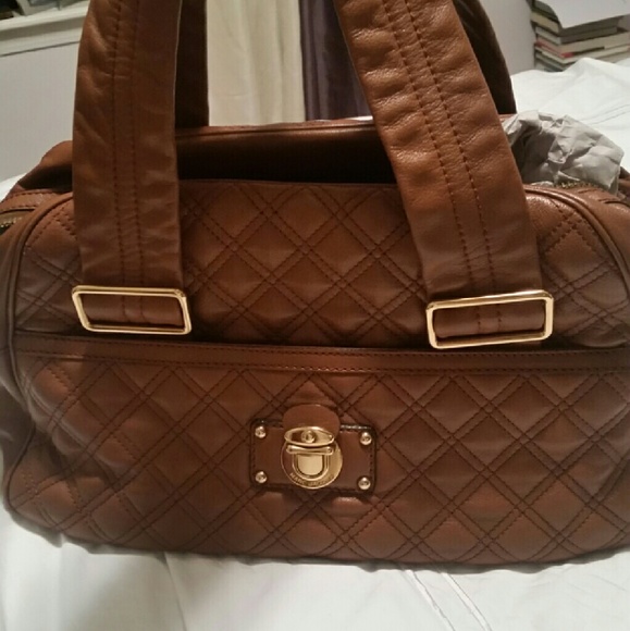 Mac Jacob's Brown  Quilted Whiskey