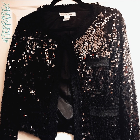 SANS SOUCI SEQUIN JACKET
