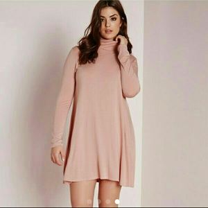 Swing dress plus size MISSGUIDED
