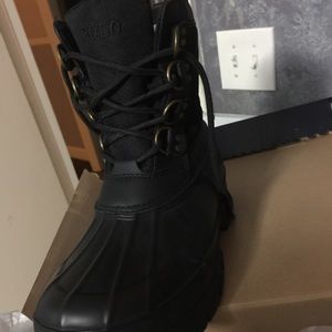 Men polo boots size 8
