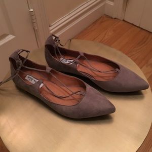 Steve Madden Lace Up Flats