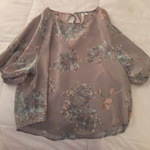 Lauren Conrad Floral Shirt
