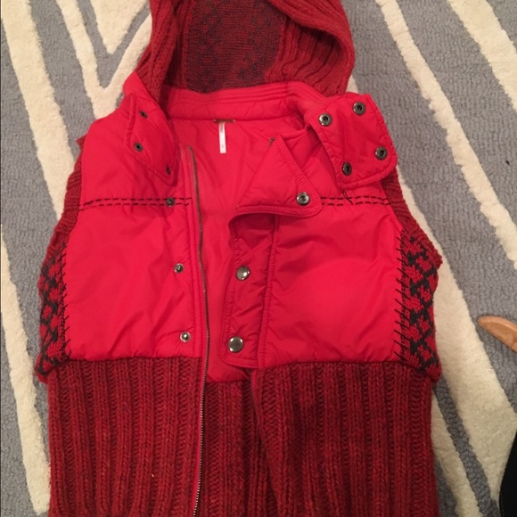 Sleeveless free people jacket ❤️🎁