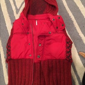 Sleeveless free people jacket ❤️🎁