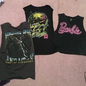 Muscle tee lot of 2!!!!!