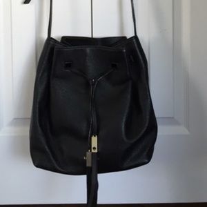 Kate Spade black bucket bag