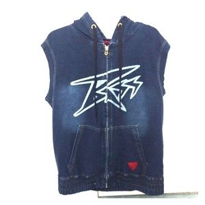 Rob bass denim vest