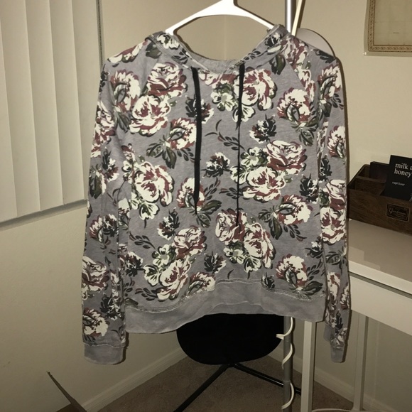 Aeropostale Floral Hoodie