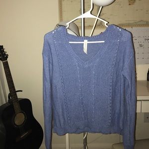 Aeropostale Baby Blue Sweater