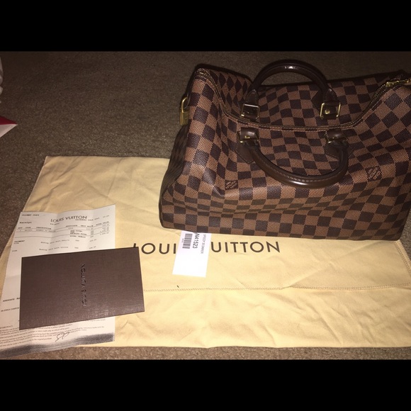 Louis Vuitton speedy 35 damier