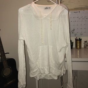 Sheer Hollister Hoodie
