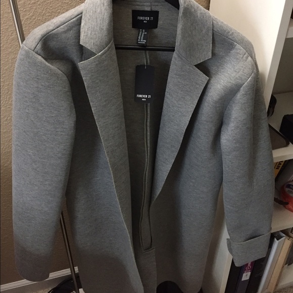 Gray coat from Forever 21