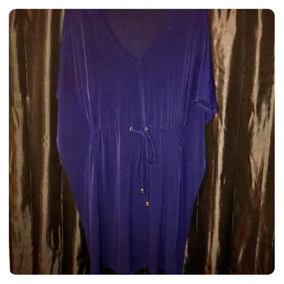 CALVIN KLIEN KIMONO STYLE DRESS