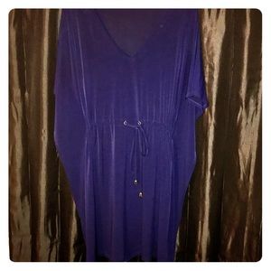 CALVIN KLIEN KIMONO STYLE DRESS