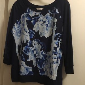 Banana Republic Navy Blue top