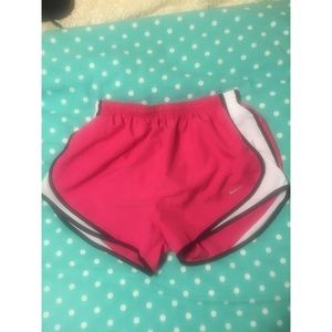 Pink Nike Tempo Shorts