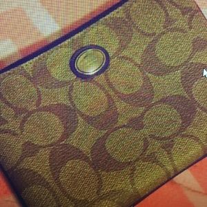 Coach wristlet