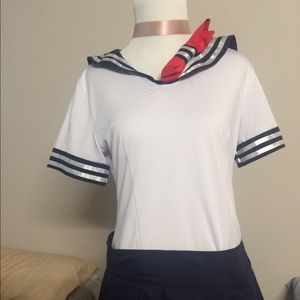 Sailor Dress Cute Costume Cosplay Miniskirt