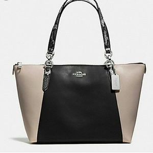 Coach Exotic Ava Trim Tote