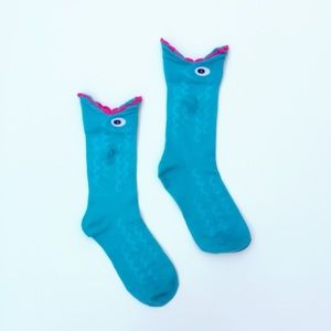 NWOT Cute novelty fish socks
