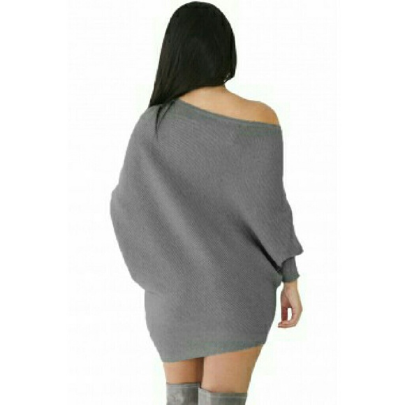 [S | M | L] ❤ Edgy Sexy Sweater Dress - Picture 2 of 4