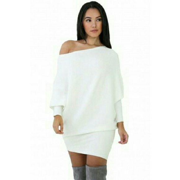 [S | M | L] ❤ Edgy Sexy Sweater Dress - Picture 3 of 4